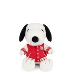 Snoopy Sitting with Varsity Jacket Cream, 25cm - Image 4