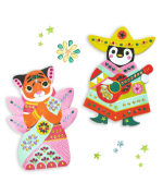 Djeco Create With Stickers - Rhinestones - Image 2