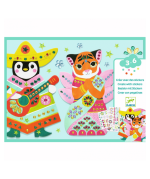 Djeco Create With Stickers - Rhinestones