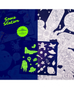 OMY Giant Coloring Poster, Space Station - Image 4