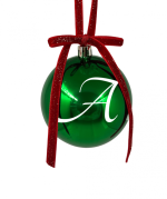 Personalized Christmas Ornament - Green - Image 3