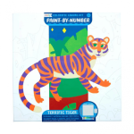 Colorific Canvas Paint By Number Kit - Terrific Tiger