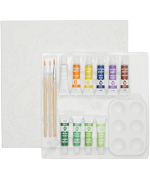 Colorific Canvas Paint By Number Kit - Terrific Tiger - Image 3
