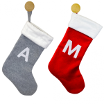 The Wonder Room Monogram Personalized Christmas Stocking
