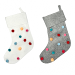 The Wonder Room Big Pompom Christmas Stocking