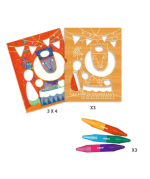 Djeco Color Stop, Fabulous Stencils - Image 3
