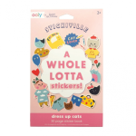 Stickiville: A Whole Lotta Stickers! Sticker Book - Dress Up Cats
