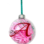 Personalized Christmas Ornament - Clear