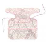 Tray Mat Sleeved Bib, Lace