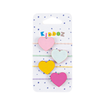 Kiddoz Lovely Hearts Hairties