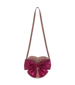 Tut Bow Shoulder Bag, Sangria