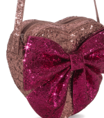 Tut Bow Shoulder Bag, Sangria - Image 3