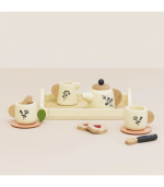Le Toy Van Wooden Tea Set & Tray - Image 4
