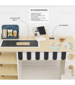 Le Toy Van Supermarket Till Checkout & Accessories - Image 2