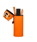 Kawaii 2 In 1 Soft Silicone Pencil Case - Tiger - Image 2