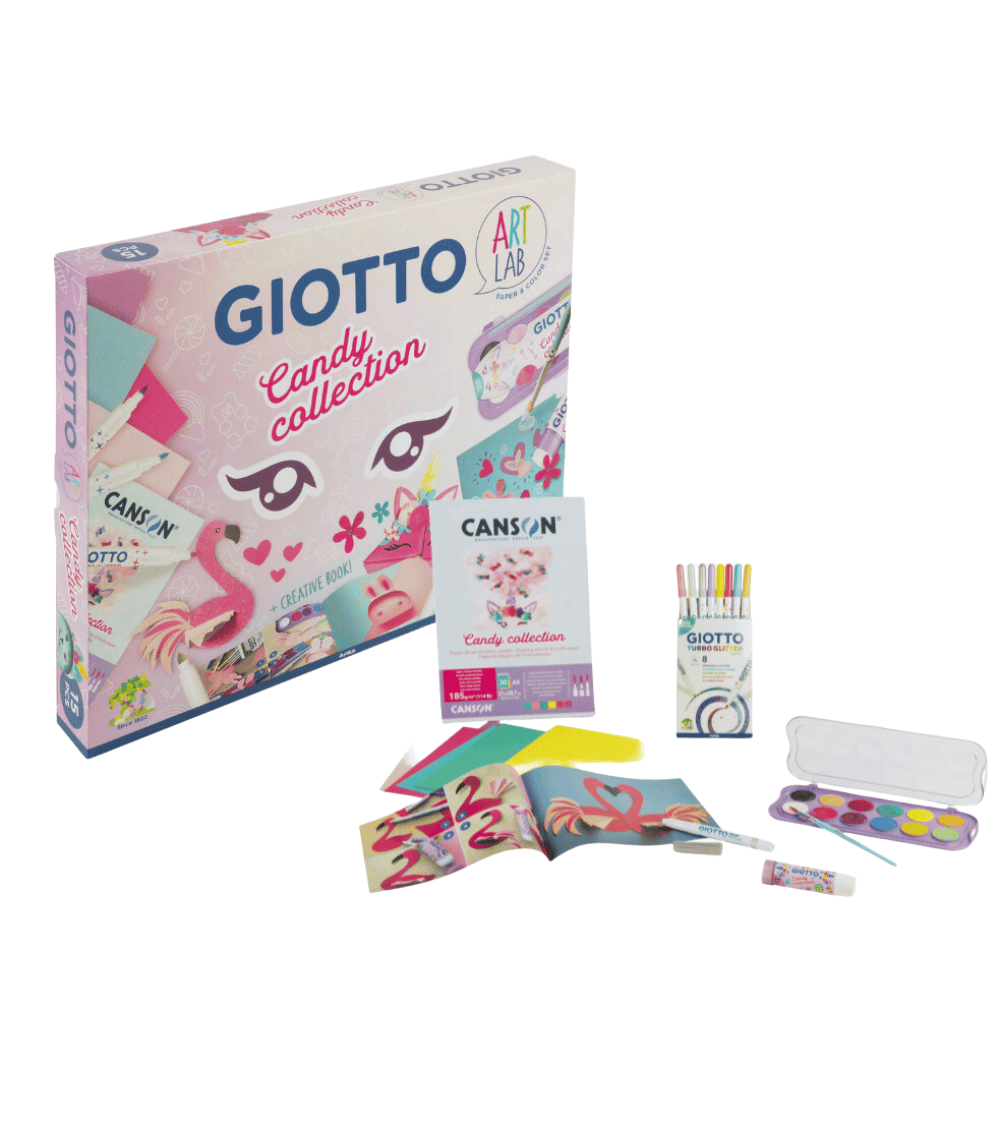 4 Giotto Art Lab Candy Collection - Image 1