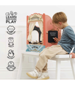Le Toy Van Tabletop Puppet Wooden Theatre - Image 3