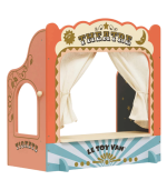 Le Toy Van Tabletop Puppet Wooden Theatre