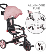 Globber Trike Explorer Foldable 4 in 1 Pink - Image 5