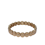 Mamacita Smiley Tile Bracelet, Gold