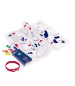 Colouring Placemat Kit, Panda Wildlife - Image 5