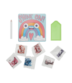 Razzle Dazzle DIY Mini Gem Art Kit, Rad Rainbow - Image 2