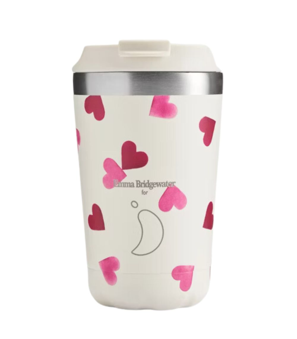 105 Emma Bridgewater Coffee Cup, Hearts 340ml - Image 1