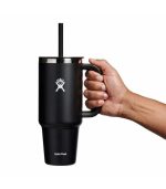 All Around Travel Tumbler 1183ML, Black - Image 2