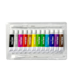 Paintology Acrylic Paint Set - Classic Colors - Set of 12 - Image 2