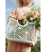Samantha Basket with Charms, Light Peppermint - Image 2