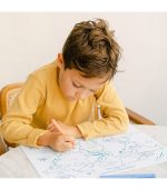 Reversible Colouring Placemat Set, My First World Map - Image 2