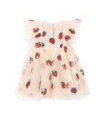 Yvonne Frill Dress, Strawberry - Image 8