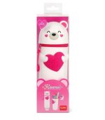 Limited-Edition Kawaii 2 In 1 Soft Silicone Pencil Case - Teddy Bear
