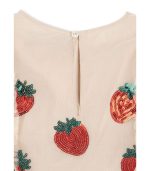 Yvonne Frill Dress, Strawberry - Image 7