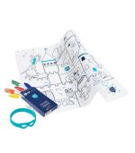 Colouring Placemat Kit, Castle - Image 5