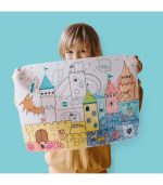 Colouring Placemat Kit, Castle - Image 2