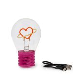 Planet Heart Lightbulb - Shaped Table Lamp - Image 6