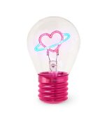 Planet Heart Lightbulb - Shaped Table Lamp - Image 7