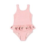 Soline Swimsuit, Geranium Pink