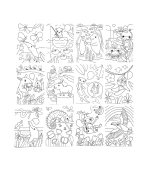Undercover Art Hidden Pattern Coloring Activity Art Cards - Rainforest Fun - Image 2