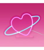 Neon-Effect LED Lamp - It's a Sign - Heart - Image 4