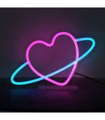 Neon-Effect LED Lamp - It's a Sign - Heart - Image 3