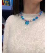 Lolly Love Necklace, Blue - Image 2
