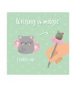 Ballpoint Pen With Light - Writing is Magic, Kitty - Image 2