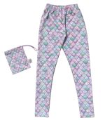 Purple Mermaid Leggings