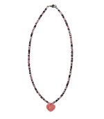 Pink Heart Necklace