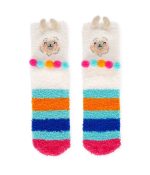 Non-Slip Socks - It's a Match! - Adult, Llama