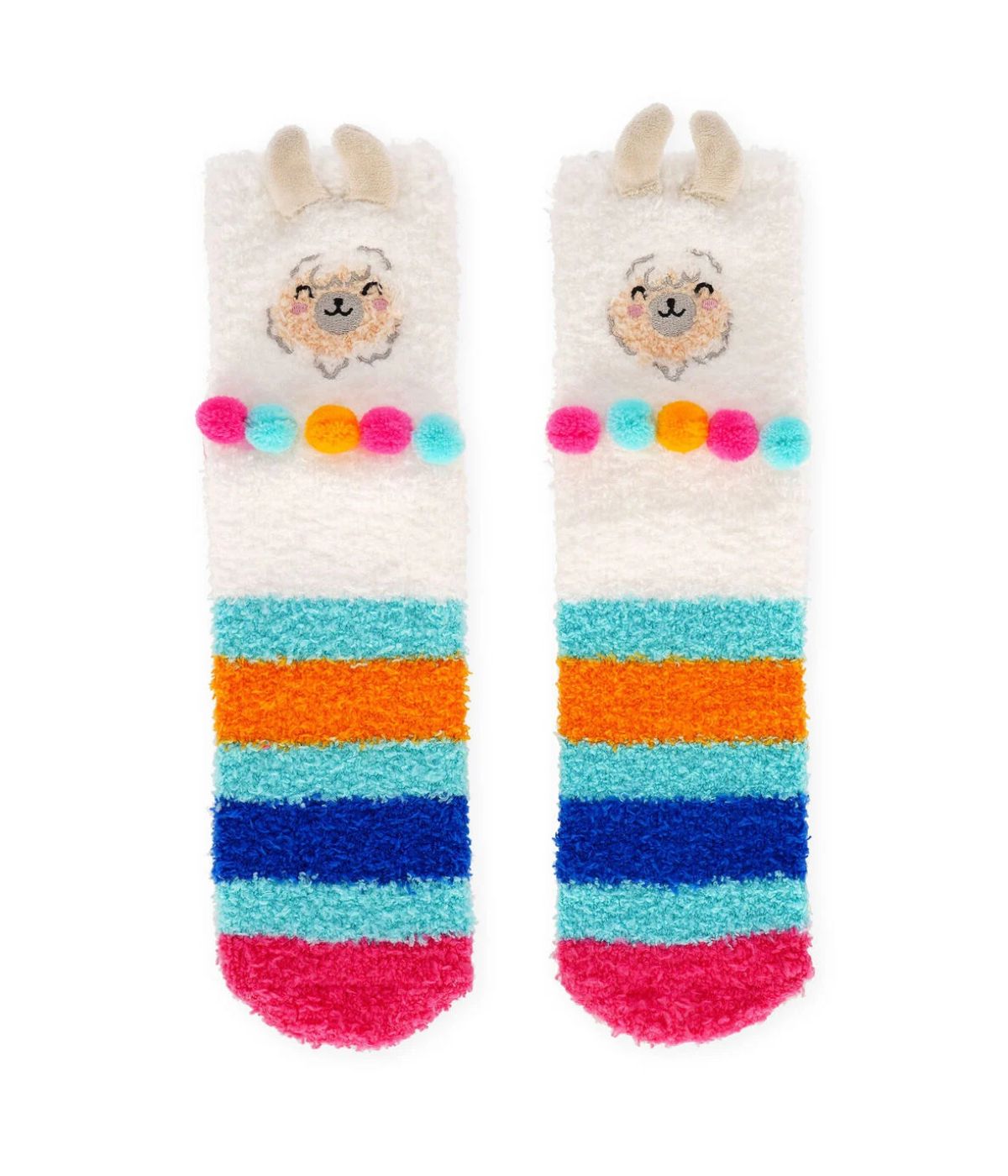 52 Non-Slip Socks - It's a Match! - Adult, Llama - Image 1