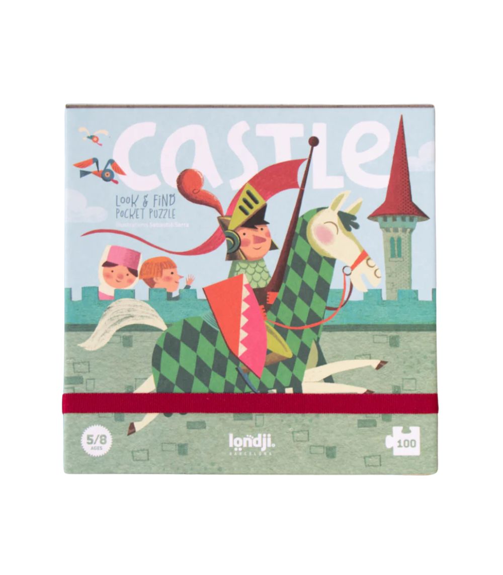 58 Londji Castle Pocket Puzzle - Image 1