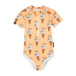 Peace Cream Swimsuit